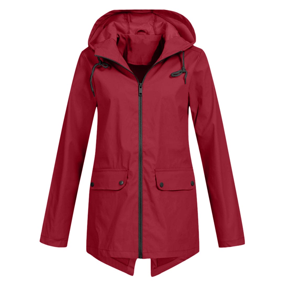 Ivy | Women’s Lightweight Waterproof Wind Jacket With Protective Hood