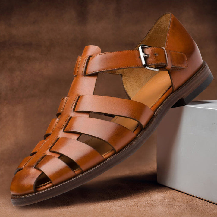 Dante | Men’s Classic Leather Fisherman Sandals