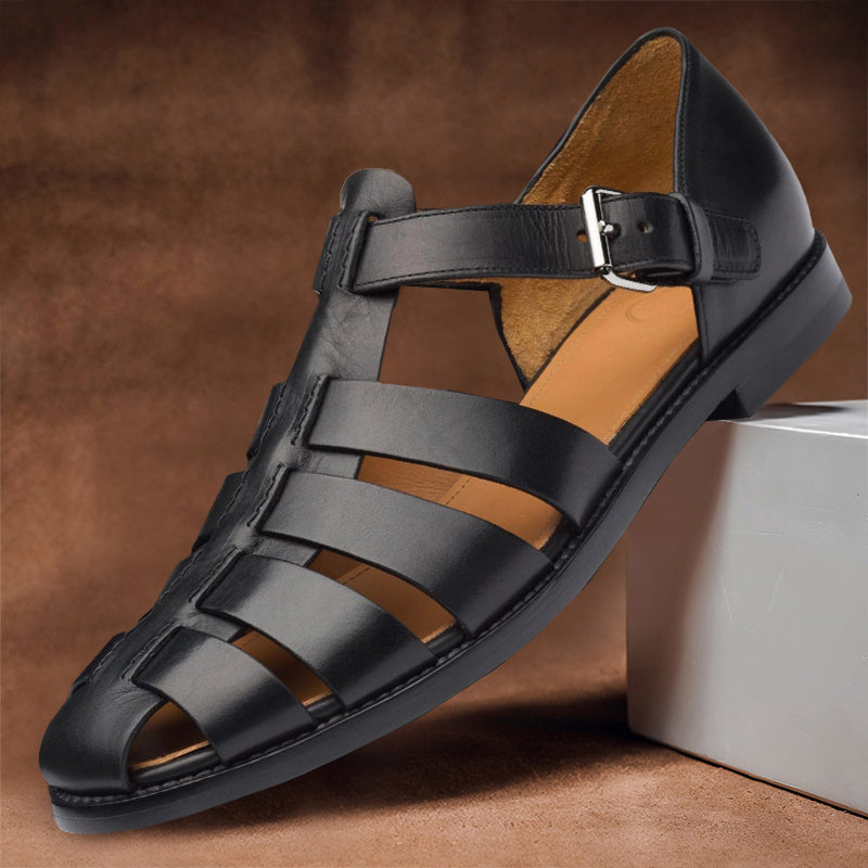 Dante | Men’s Classic Leather Fisherman Sandals
