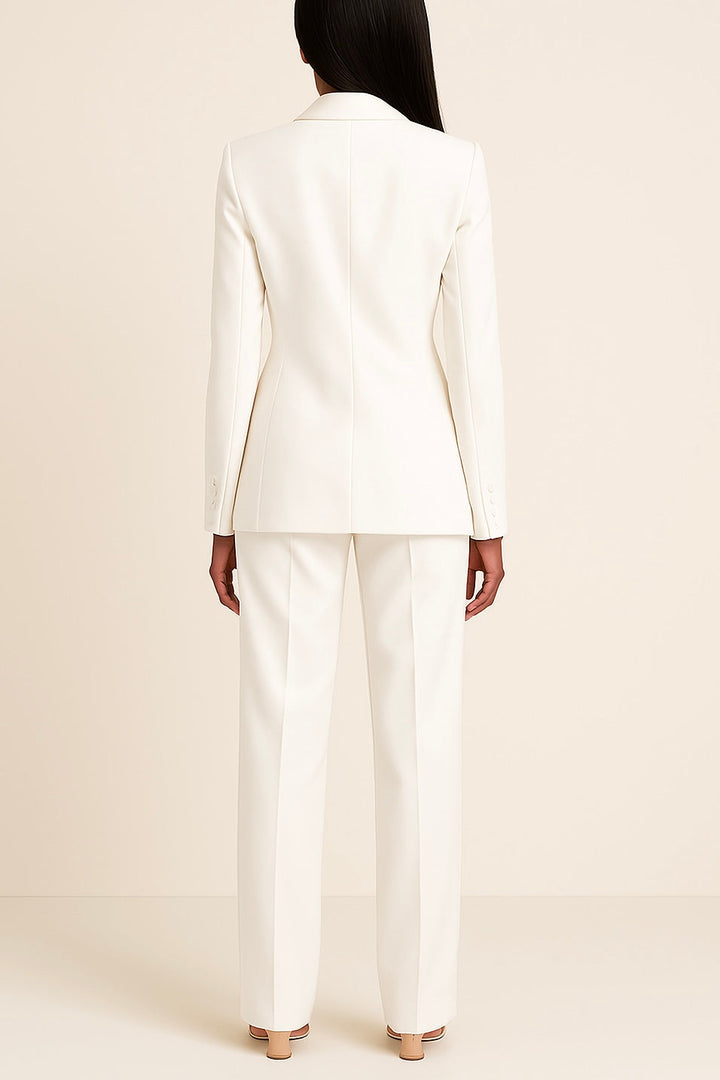 Zara | Elegant Formal Women’s Suit Set With Tailored Long Blazer