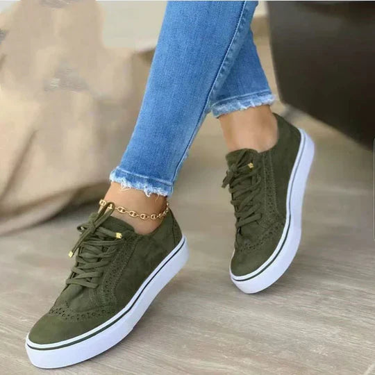 Avery | Everyday Lace-Up Comfort Sneakers for Women