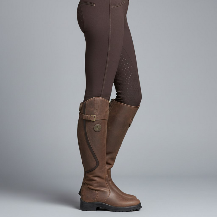 Mila | Premium Orthopedic Leather Riding Boots For Women