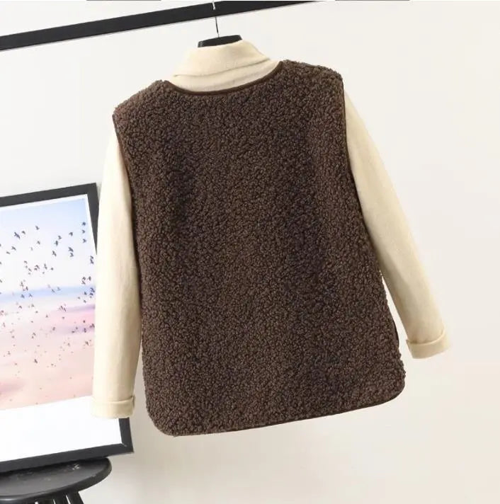 Sophia | Textured Front-Pocket Women’s Vest