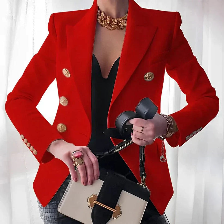 Elise | Vintage-Style Tailored Blazer With Modern Structure For Women