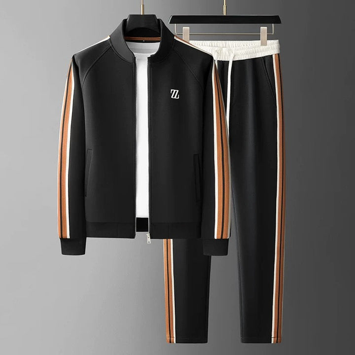 Ryan | Premium Striped Two-Piece Men’s Sport Tracksuit Set