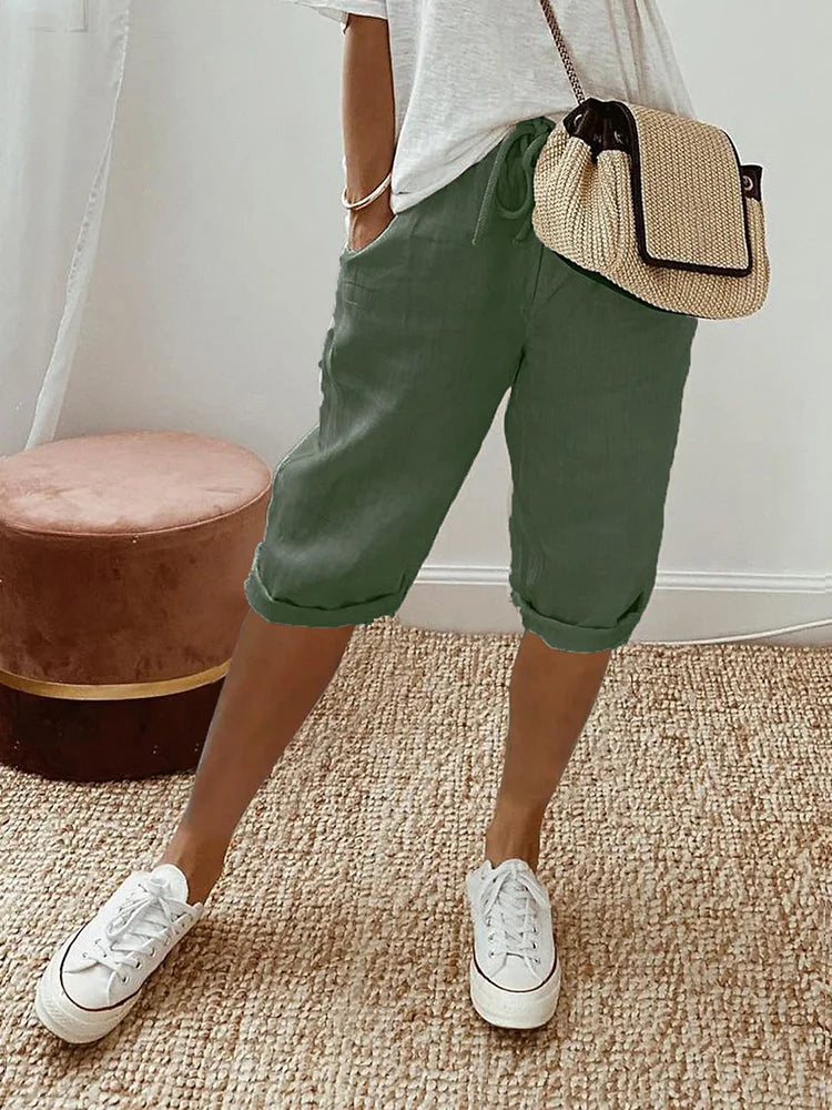 Zoe | Women’s Summer Drawstring Shorts