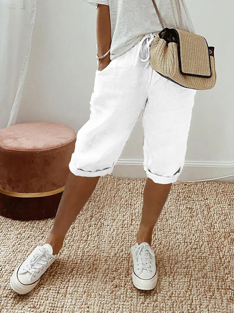 Zoe | Women’s Summer Drawstring Shorts