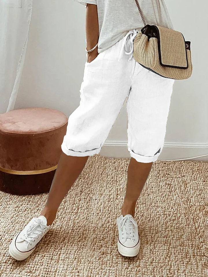 Zoe | Women’s Summer Drawstring Shorts