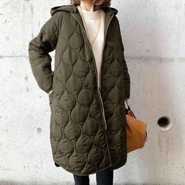 Elena | Women’s Hooded Quilted Winter Coat