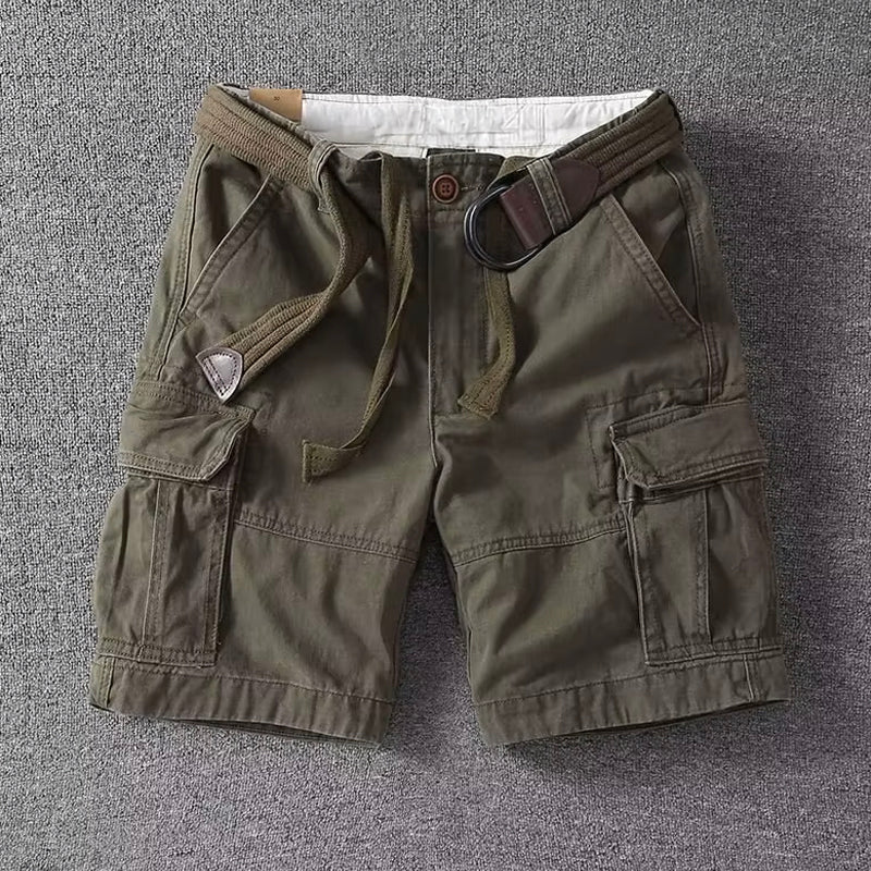Marco | Men’s Utility Cargo Shorts with Belt