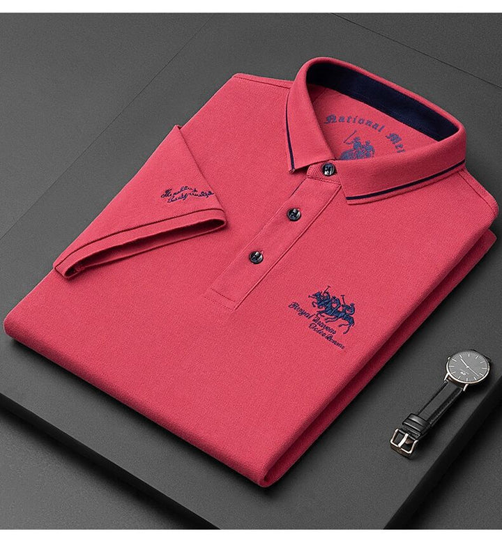 Lucas | Modern Slim-Fit Men’s Fashion Polo Shirt