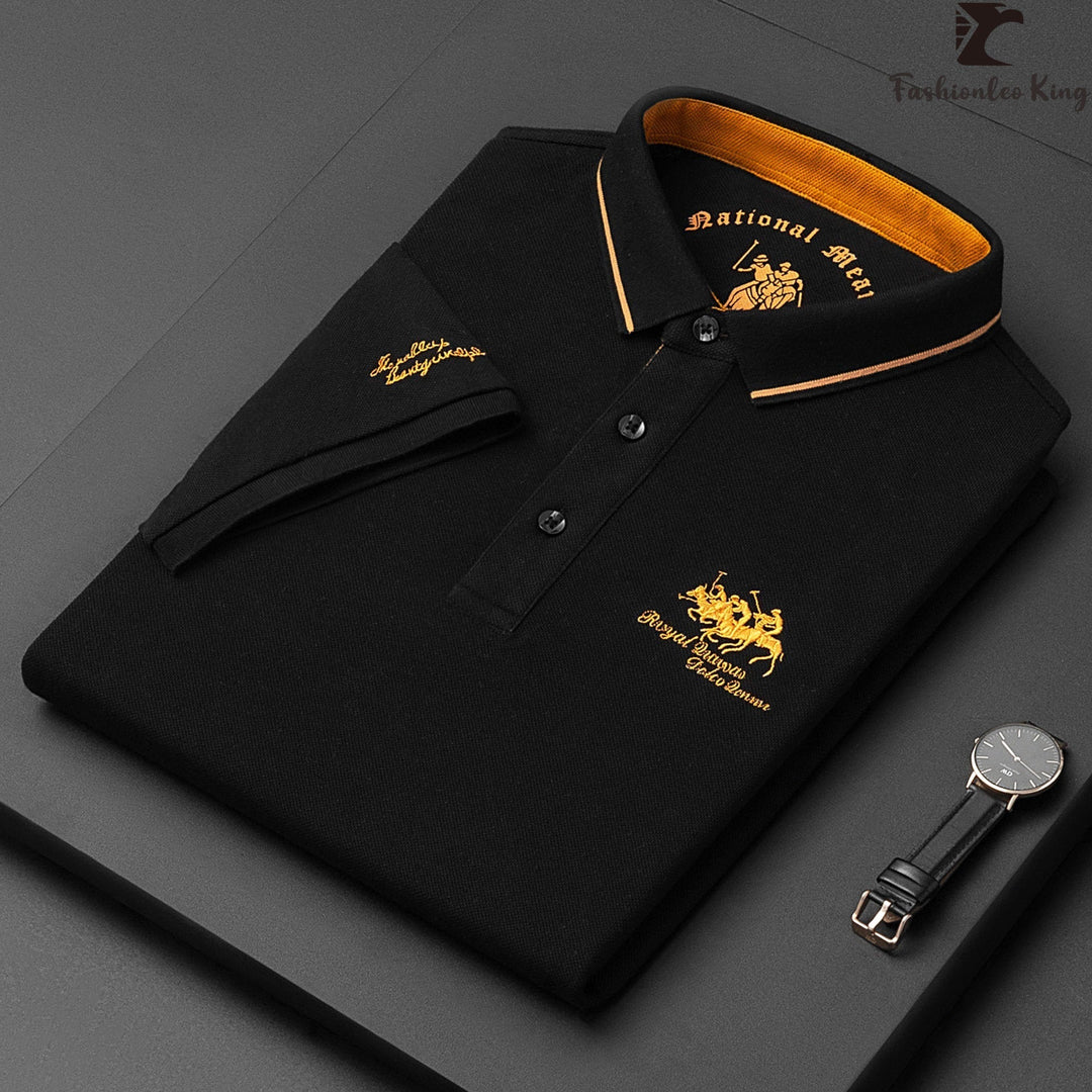 Lucas | Modern Slim-Fit Men’s Fashion Polo Shirt