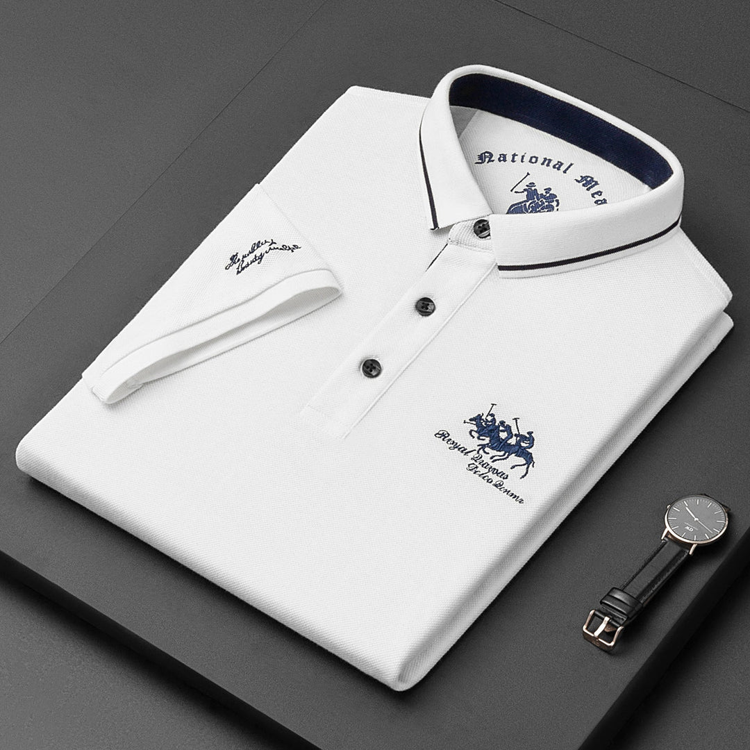 Lucas | Modern Slim-Fit Men’s Fashion Polo Shirt