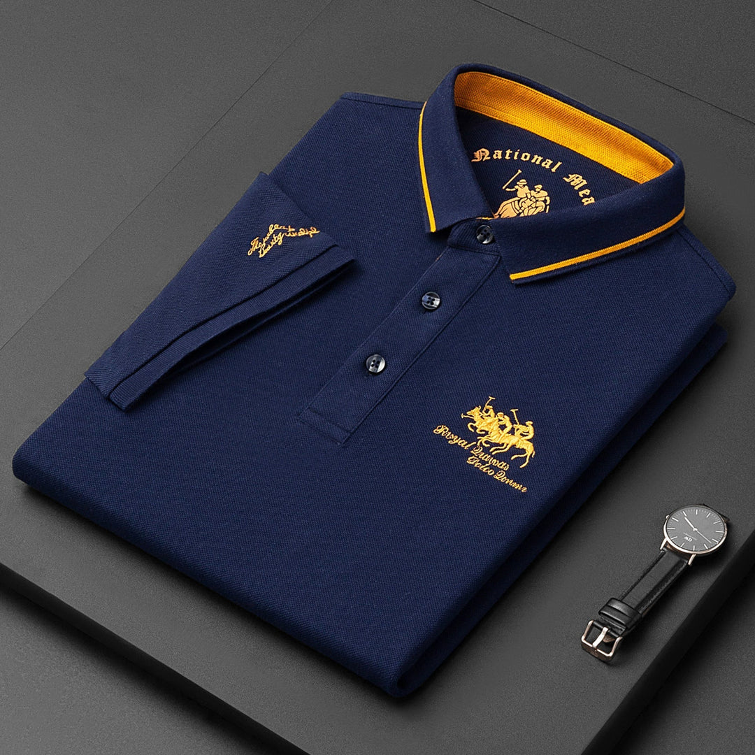 Lucas | Modern Slim-Fit Men’s Fashion Polo Shirt