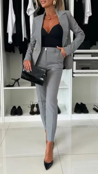 Elise | Refined Business Suit Set For Women