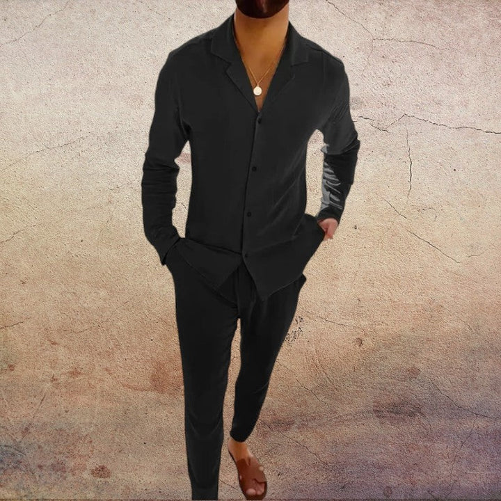 Sebastian | Men’s Linen Two-Piece Summer Set