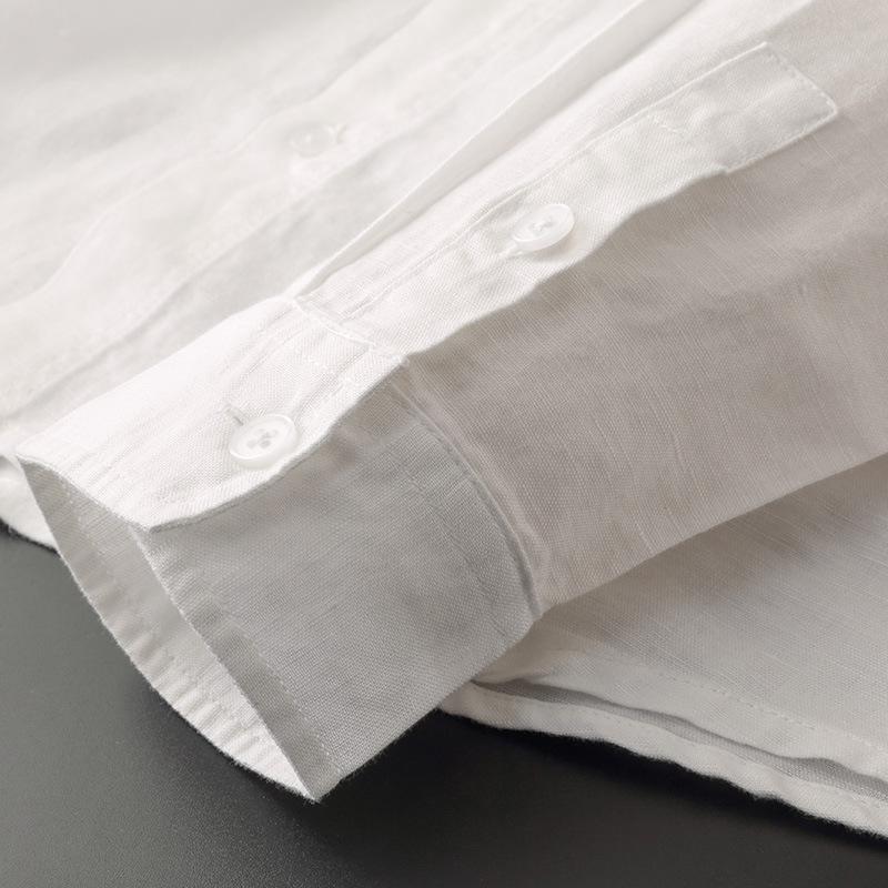 Elara | Premium Linen Hooded Top With Relaxed Luxury Feel
