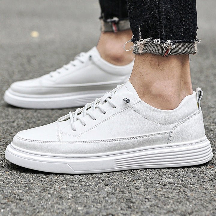 Noah | Men’s Low-Profile Lace-Up Sneakers With Tonal Stitch Detailing