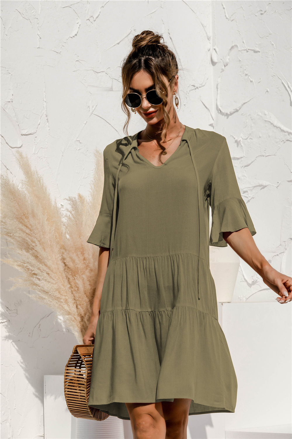 Skye | Women’s Low-Waisted Summer Mini Dress