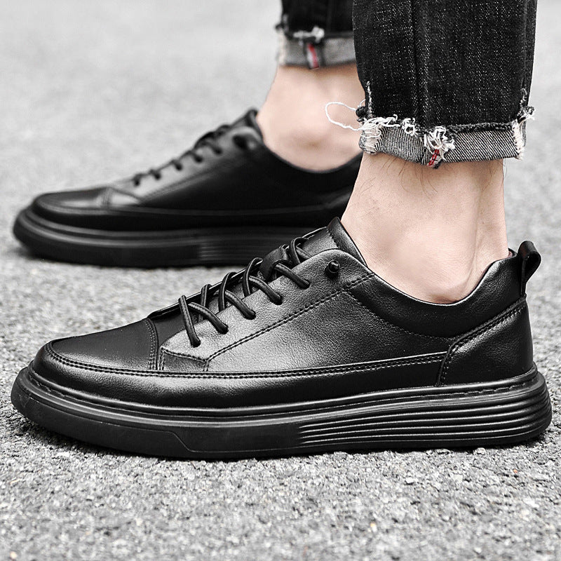 Noah | Men’s Low-Profile Lace-Up Sneakers With Tonal Stitch Detailing