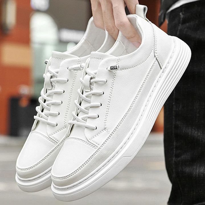 Noah | Men’s Low-Profile Lace-Up Sneakers With Tonal Stitch Detailing