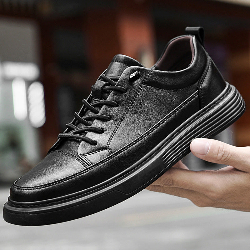 Noah | Men’s Low-Profile Lace-Up Sneakers With Tonal Stitch Detailing