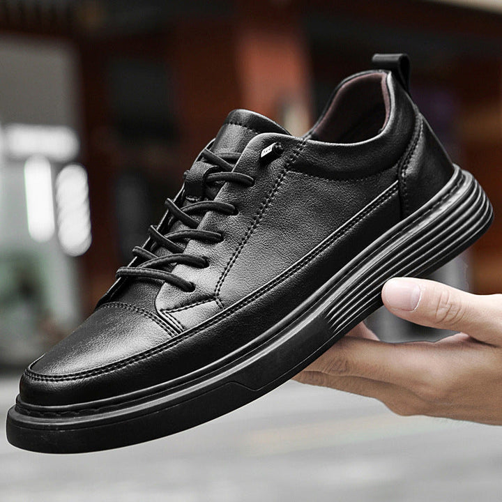 Noah | Men’s Low-Profile Lace-Up Sneakers With Tonal Stitch Detailing