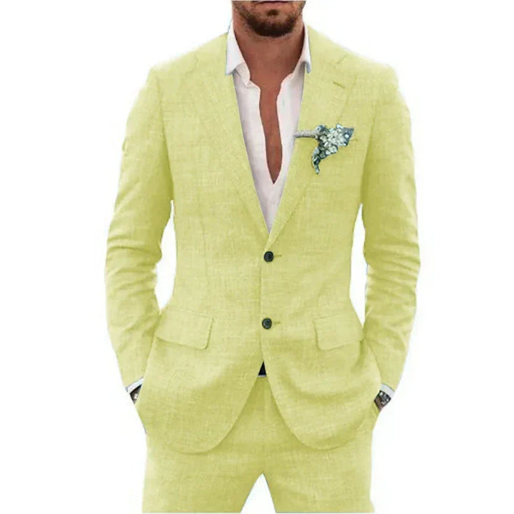 Arthur | Men’s Tailored Linen Two-Piece Suit