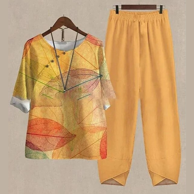 Alyssa | Women’s Relaxed-Fit Summer Two-Piece Set