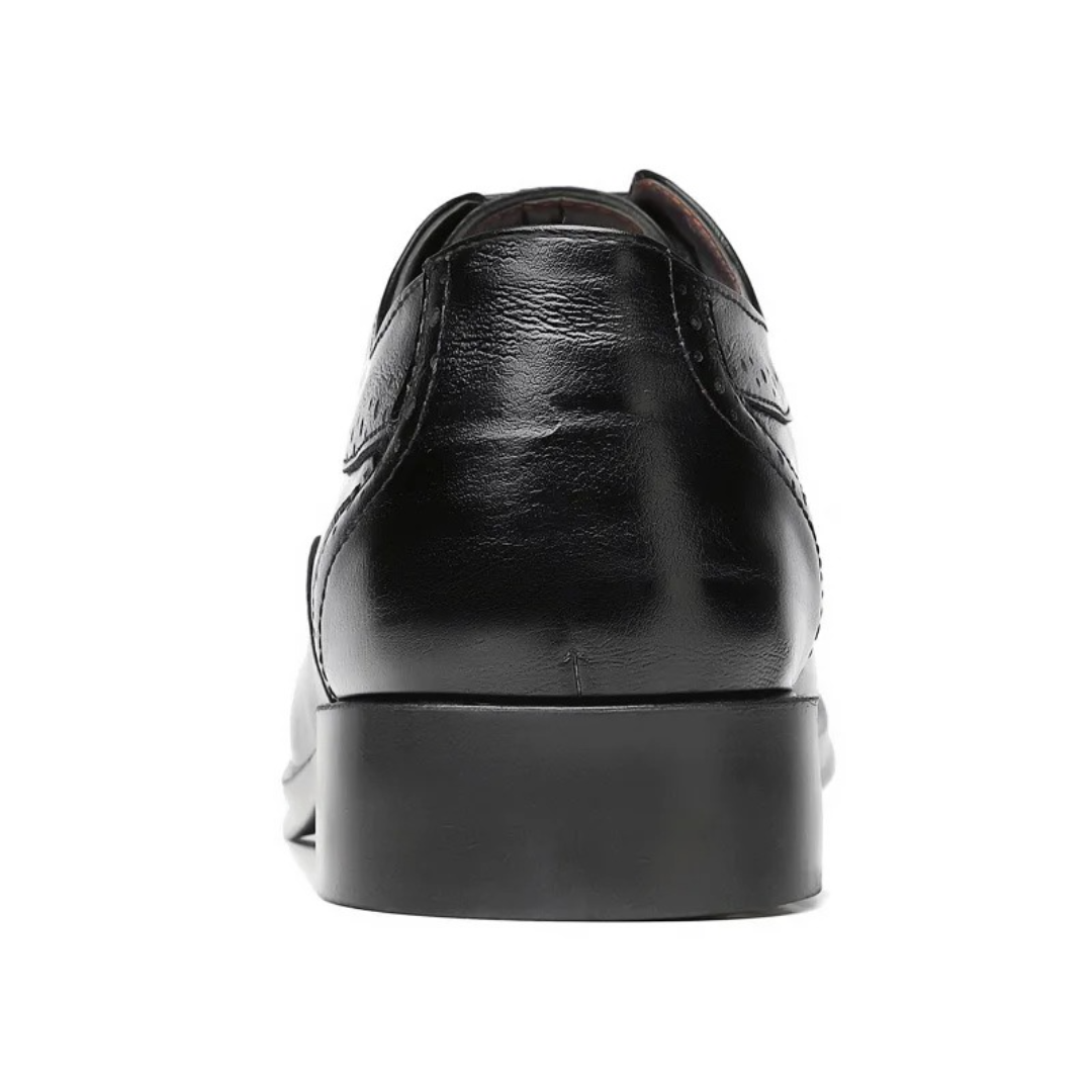 HENRY | Men’s Timeless Lace-Up Dress Shoes With Elegant Brogue Accents