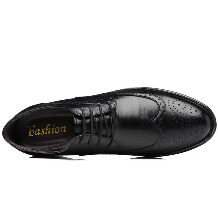 HENRY | Men’s Timeless Lace-Up Dress Shoes With Elegant Brogue Accents