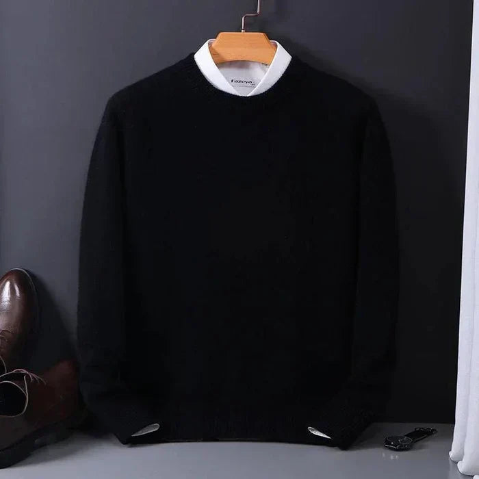Elena | Fine Wool Relaxed-Fit Sweater With Timeless Warmth
