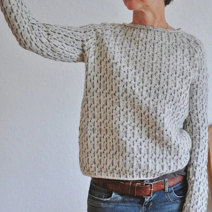Lily | Casual Women’s Boat Neck Knit Sweater