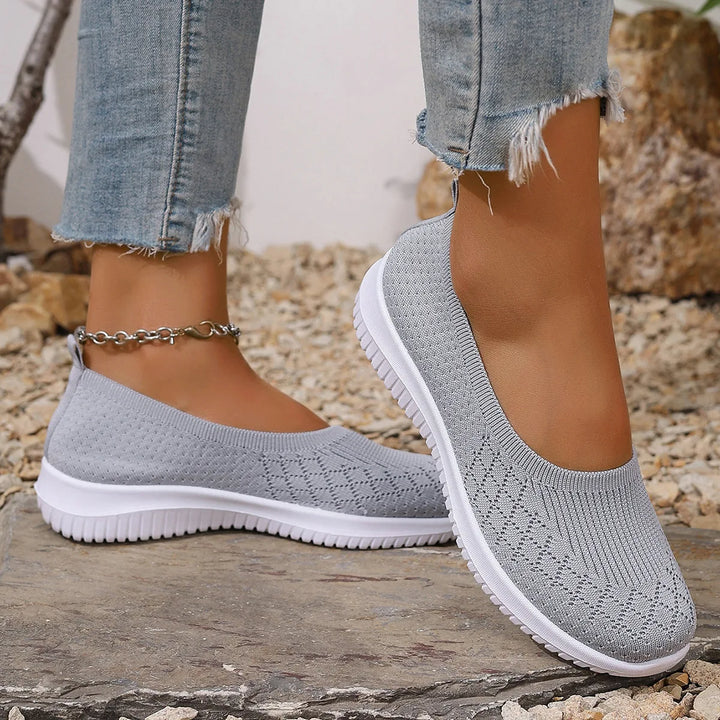 Noemi | Comfortable Knit Slip-On Shoes For Women
