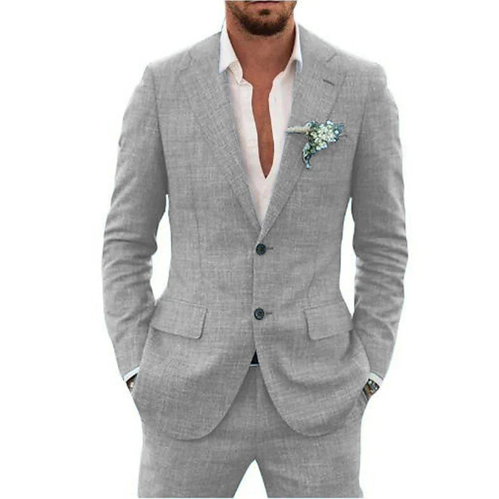 Arthur | Men’s Tailored Linen Two-Piece Suit