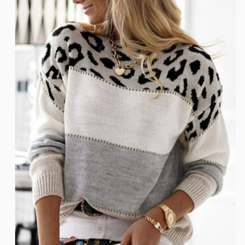 Elara | Luxurious Winter Cashmere High-Neck Knit For Women