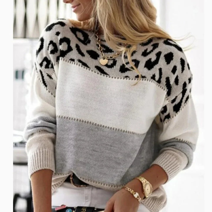 Elara | Luxurious Winter Cashmere High-Neck Knit For Women