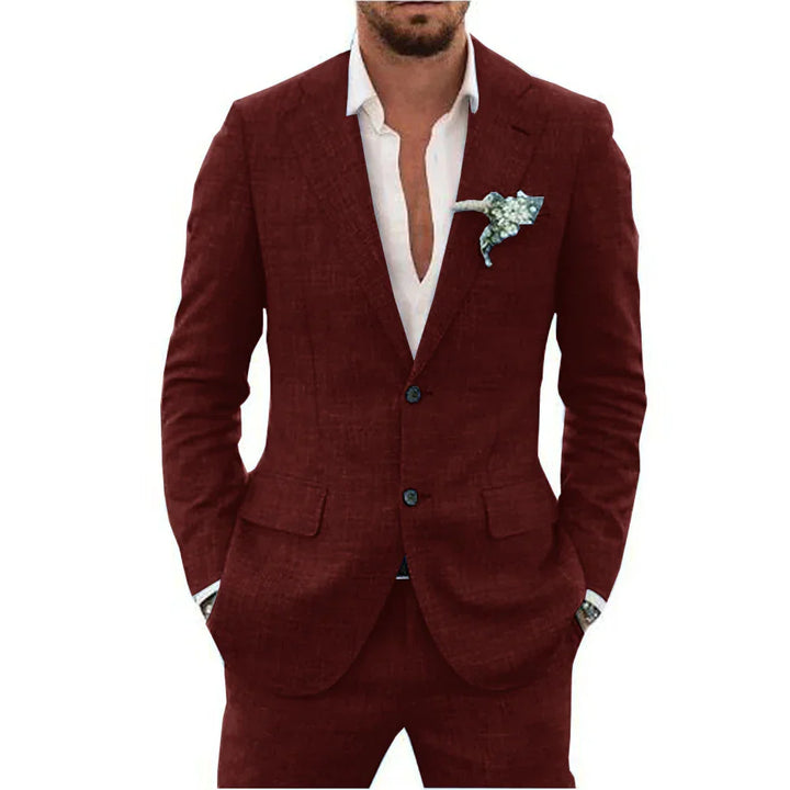Arthur | Men’s Tailored Linen Two-Piece Suit