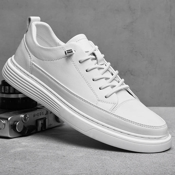 Noah | Men’s Low-Profile Lace-Up Sneakers With Tonal Stitch Detailing