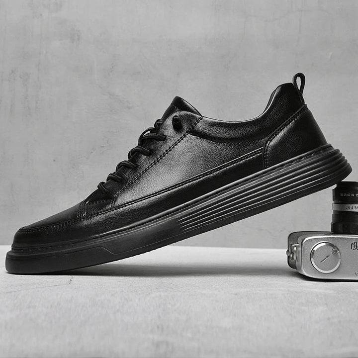 Noah | Men’s Low-Profile Lace-Up Sneakers With Tonal Stitch Detailing