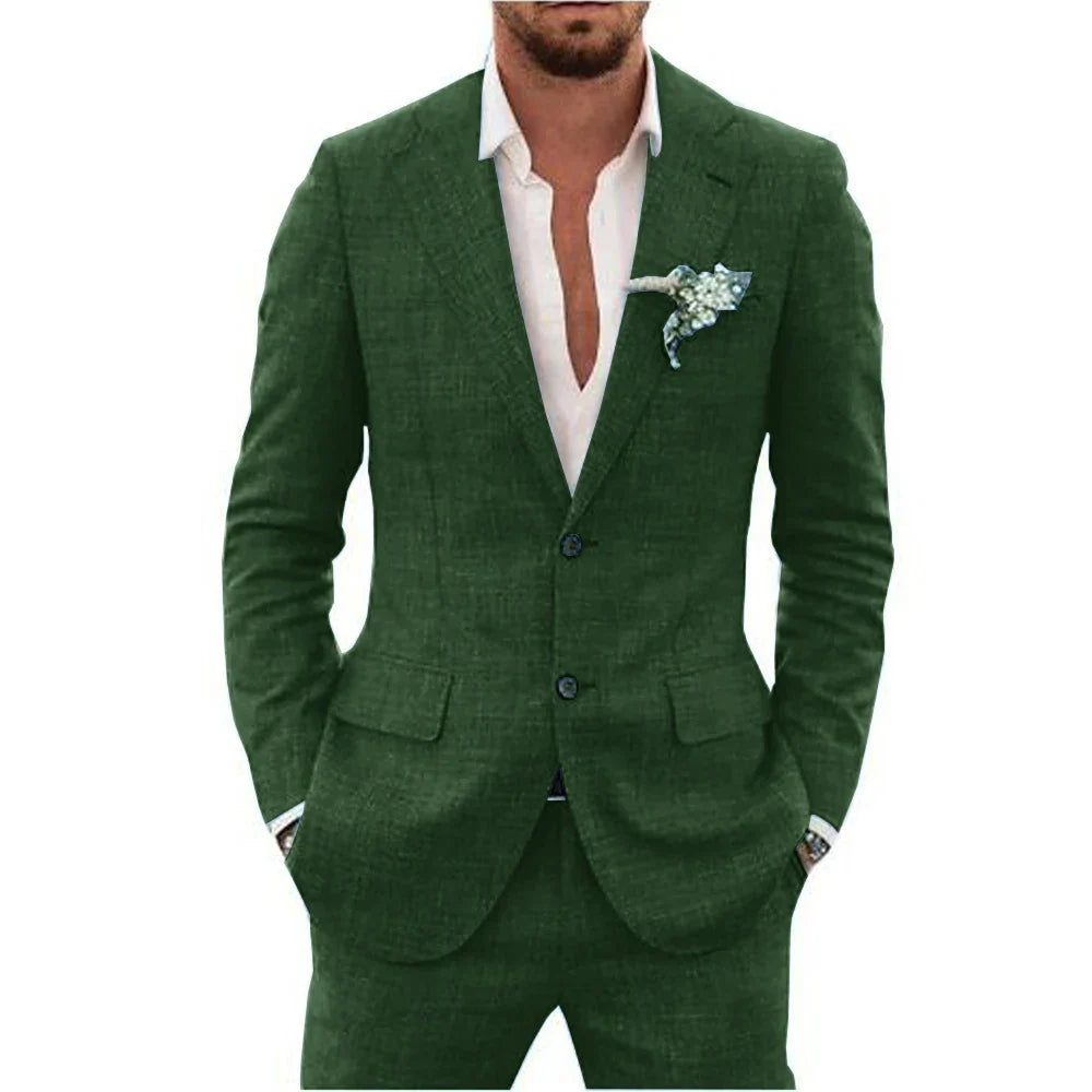 Arthur | Men’s Tailored Linen Two-Piece Suit