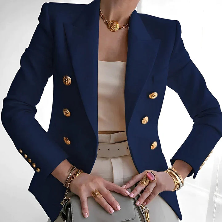 Elise | Vintage-Style Tailored Blazer With Modern Structure For Women
