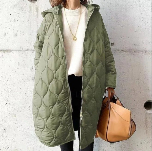Elena | Women’s Hooded Quilted Winter Coat