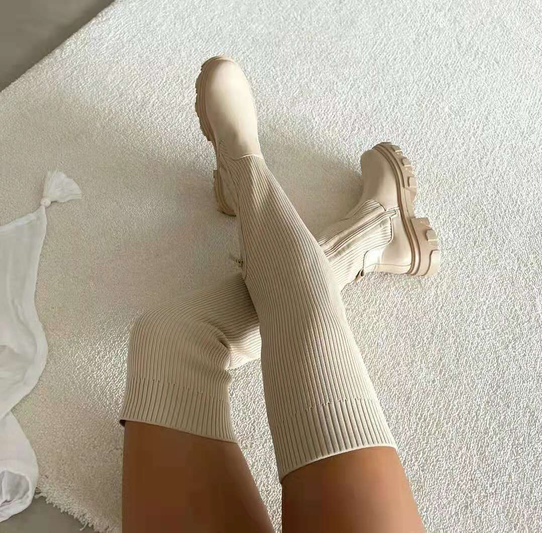 Sienna | Elegant Heeled Knee-High Boots For Women