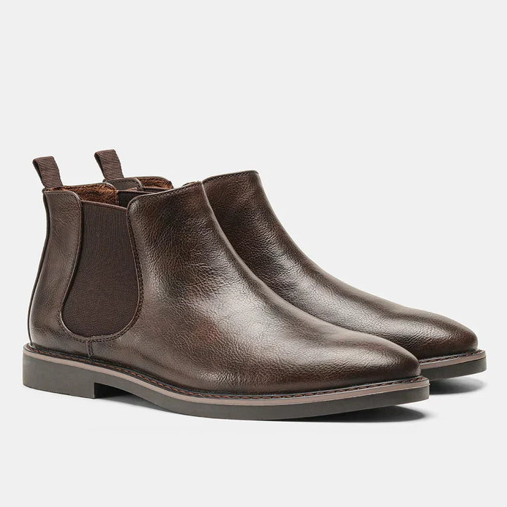 Oliver | Men’s Weather-Resistant Chelsea Boots With Elastic Side Panels