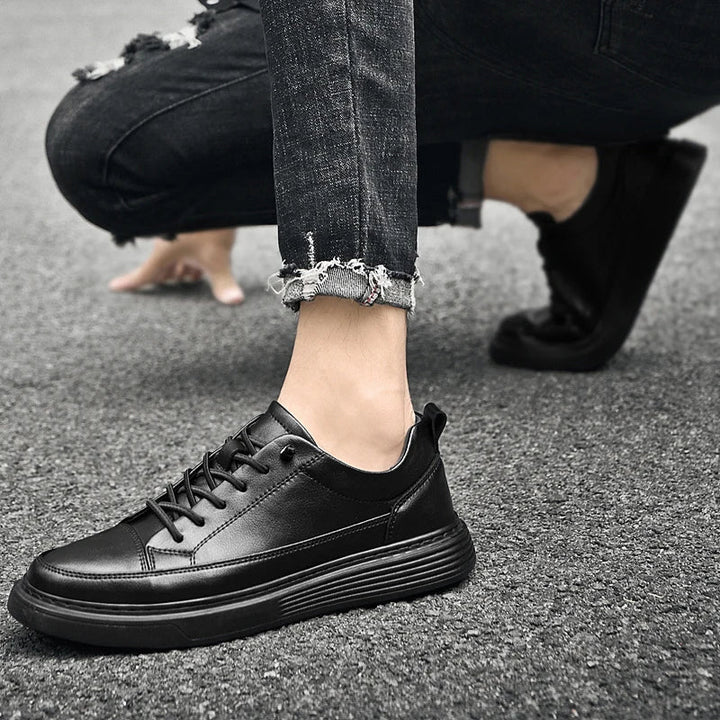 Noah | Men’s Low-Profile Lace-Up Sneakers With Tonal Stitch Detailing