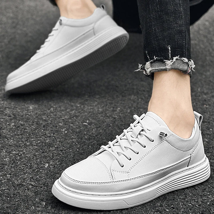 Noah | Men’s Low-Profile Lace-Up Sneakers With Tonal Stitch Detailing