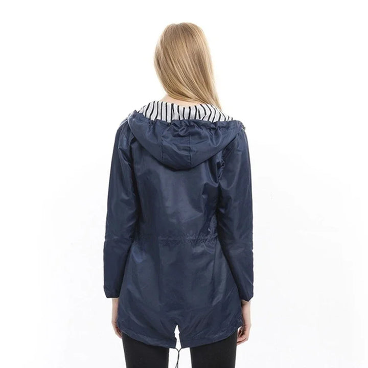 Lily | Water-Resistant Hooded Coat