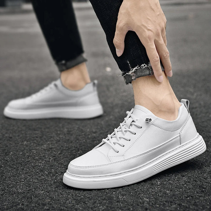 Noah | Men’s Low-Profile Lace-Up Sneakers With Tonal Stitch Detailing