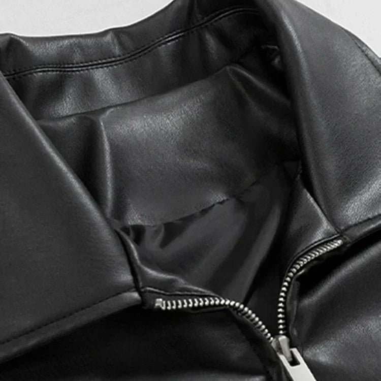 Liam | Men’s Oversized Leather Bomber Jacket